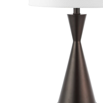 Colton 26" Classic French Country Iron LED Table Lamp with USB Charging Port - JONATHAN Y